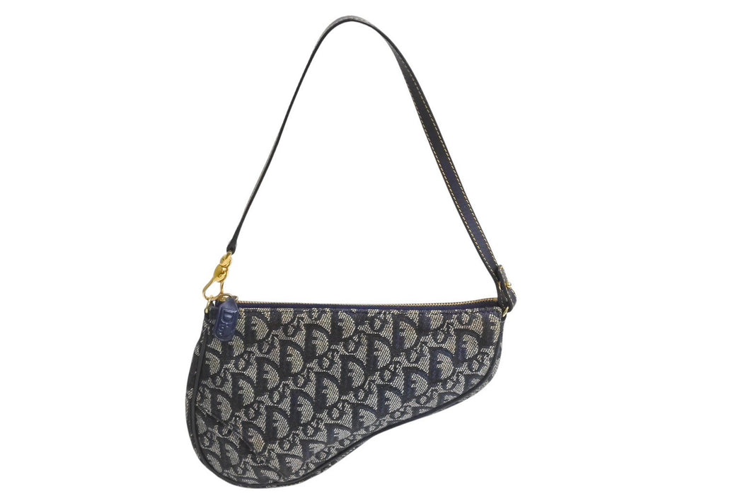 Christian Dior クリスチャンディオール トロッター サドルバッグ ワン