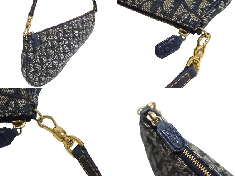 Christian Dior クリスチャンディオール トロッター サドルバッグ ワン