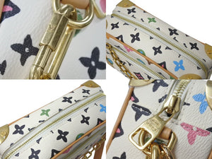 新品未使用 LOUIS VUITTON ルイヴィトン ミニソフトトランク ショルダーバッグ M25132 モノグラムクラギー Tyler,The Creator 中古 4c070529