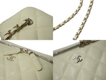 画像をギャラリービューアに読み込む, 極美品 CHANEL シャネル バニティバッグ AP1341 チェーンショルダー キャビアスキン アイボリー ココマーク ランダム番台 中古 4c070537