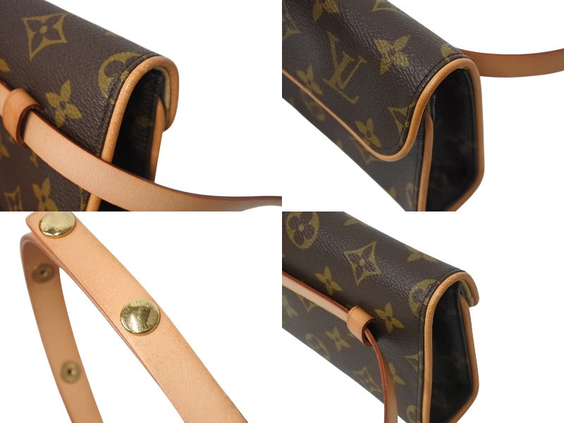 LOUIS VUITTON ルイヴィトン ウエスト ショルダーバッグ M51855 モノグラム ポシェットフロランティーヌ ブラウン 美品 中古  4c070539 – Casanova Vintage