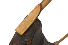 画像をギャラリービューアに読み込む, LOUIS VUITTON ルイヴィトン ルーピングGM ハンドバッグ モノグラム M51145 ブラウン ゴールド金具 美品 中古 4c070543