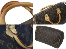 画像をギャラリービューアに読み込む, LOUIS VUITTON ルイヴィトン スピーディ30 ハンドバッグ M41526 モノグラムキャンバス ブラウン 美品 中古 4c070544