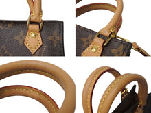 Load image into Gallery viewer, 極美品 LOUIS VUITTON ルイヴィトン ハンドバッグ 2way プティット サックプラ M69442 モノグラム 中古 4c070546