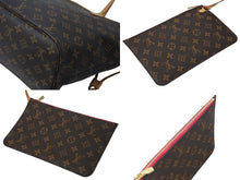 Load image into Gallery viewer, LOUIS VUITTON ルイヴィトン ネヴァーフルMM トートバッグ モノグラムキャンバス M41177 ブラウン ゴールド金具 美品 中古 4c070549