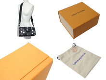 画像をギャラリービューアに読み込む, 新品同様 LOUIS VUITTON ルイヴィトン 草間彌生 YKキーポルバンドリエール25 2WAY ボストンバッグ ブラック ショルダー M46406 中古 4c070551