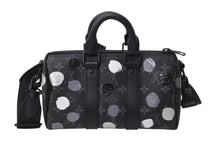 画像をギャラリービューアに読み込む, 新品同様 LOUIS VUITTON ルイヴィトン 草間彌生 YKキーポルバンドリエール25 2WAY ボストンバッグ ブラック ショルダー M46406 中古 4c070551