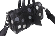 画像をギャラリービューアに読み込む, 新品同様 LOUIS VUITTON ルイヴィトン 草間彌生 YKキーポルバンドリエール25 2WAY ボストンバッグ ブラック ショルダー M46406 中古 4c070551