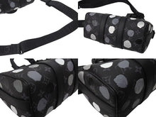 画像をギャラリービューアに読み込む, 新品同様 LOUIS VUITTON ルイヴィトン 草間彌生 YKキーポルバンドリエール25 2WAY ボストンバッグ ブラック ショルダー M46406 中古 4c070551