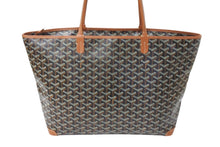 Load image into Gallery viewer, 極美品 GOYARD ゴヤール アルトワMM トートバッグ ハンドバッグ コーティングキャンバス レザー ブラウン 中古 4c0705598