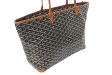 Load image into Gallery viewer, 極美品 GOYARD ゴヤール アルトワMM トートバッグ ハンドバッグ コーティングキャンバス レザー ブラウン 中古 4c0705598