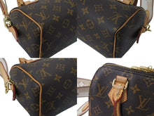 Load image into Gallery viewer, LOUIS VUITTON ルイヴィトン スピーディ バンドリエール20 2WAY ショルダーバッグ M46222 ブラウン ゴールド金具 美品 中古 4c070566