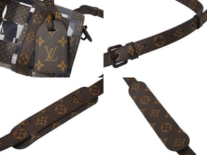 未使用品 LOUIS VUITTON ルイヴィトン キーポルバンドリエール25 2WAY ボストンバッグ モノグラムチェス 22AW M20872 中古 4c070568