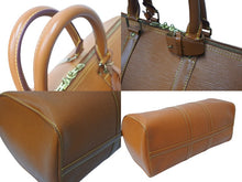 画像をギャラリービューアに読み込む, LOUIS VUITTON ルイヴィトン キーポル45 ボストンバッグ M42978 エピレザー ジパングゴールド 美品 中古 4c070574