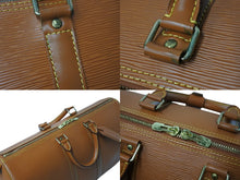 画像をギャラリービューアに読み込む, LOUIS VUITTON ルイヴィトン キーポル45 ボストンバッグ M42978 エピレザー ジパングゴールド 美品 中古 4c070574