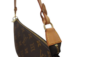 LOUIS VUITTON ルイヴィトン ポシェット アクセソワール アクセサリーポーチ M51980 モノグラム PVC レザー 美品 中古 4c070578