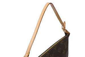 LOUIS VUITTON ルイヴィトン ポシェット アクセソワール アクセサリーポーチ M51980 モノグラム PVC レザー 美品 中古 4c070578