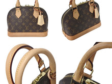 Load image into Gallery viewer, LOUIS VUITTON ルイヴィトン アルマBB ハンドバッグ M53152 ショルダー ２WAY モノグラムキャンバス PVC レザー 美品 中古 4c070580