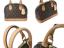 画像をギャラリービューアに読み込む, LOUIS VUITTON ルイヴィトン アルマBB ハンドバッグ M53152 ショルダー ２WAY モノグラムキャンバス PVC レザー 美品 中古 4c070580