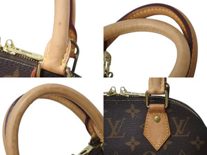 LOUIS VUITTON ルイヴィトン アルマBB ハンドバッグ M53152 ショルダー ２WAY モノグラムキャンバス PVC レザー 美品 中古 4c070580