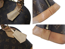 Load image into Gallery viewer, LOUIS VUITTON ルイヴィトン アルマBB ハンドバッグ M53152 ショルダー ２WAY モノグラムキャンバス PVC レザー 美品 中古 4c070580