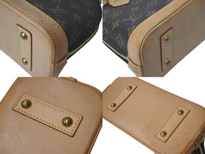 LOUIS VUITTON ルイヴィトン アルマBB ハンドバッグ M53152 ショルダー ２WAY モノグラムキャンバス PVC レザー 美品 中古 4c070580