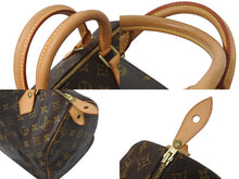 画像をギャラリービューアに読み込む, 極美品 LOUIS VUITTON ルイヴィトン スピーディ30 ハンドバッグ M41526 モノグラムキャンバス ブラウン 中古 4c070581