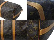 画像をギャラリービューアに読み込む, LOUIS VUITTON ルイヴィトン ボストンバッグ キーポルバンドリエール45 モノグラム M41418 ブラウン ゴールド金具 美品 中古 4c070586