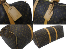 Load image into Gallery viewer, LOUIS VUITTON ルイヴィトン キーポル50 ボストンバッグ M41426 モノグラムキャンバス ブラウン ゴールド金具 美品 中古 4c070588