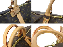 Load image into Gallery viewer, LOUIS VUITTON ルイヴィトン キーポル50 ボストンバッグ M41426 モノグラムキャンバス ブラウン ゴールド金具 美品 中古 4c070588