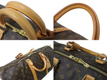 Load image into Gallery viewer, LOUIS VUITTON ルイヴィトン キーポル50 ボストンバッグ M41426 モノグラムキャンバス ブラウン ゴールド金具 美品 中古 4c070588