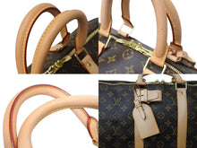 Load image into Gallery viewer, 新品同様 LOUIS VUITTON ルイヴィトン モノグラム キーポル45 ボストンバッグ M41428 ブラウン ゴールド金具 中古 4c070589