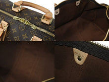 Load image into Gallery viewer, 新品同様 LOUIS VUITTON ルイヴィトン モノグラム キーポル45 ボストンバッグ M41428 ブラウン ゴールド金具 中古 4c070589