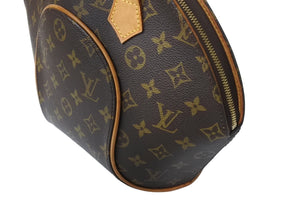 LOUIS VUITTON ルイヴィトン ハンドバッグ M51127 エリプスPM モノグラムキャンバス ブラウン ゴールド金具 美品 中古 4c070590