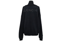 Load image into Gallery viewer, BALENCIAGA バレンシアガ スウェット タートルネック トップス TS10 492263 TXK31 ブラック サイズS 美品 中古 4c070627