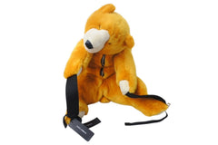 New and unused Dolce&GDolce &amp; Gabbana bear motif backpack, animal series, fur, orange, used, 4c070633