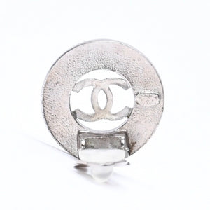 CHANEL シャネル VINTAGE ヴィンテージ ココマーク イヤリング 重量約14.24g 97A刻印 メタル シルバー 両耳用 美品 中古 4c070657