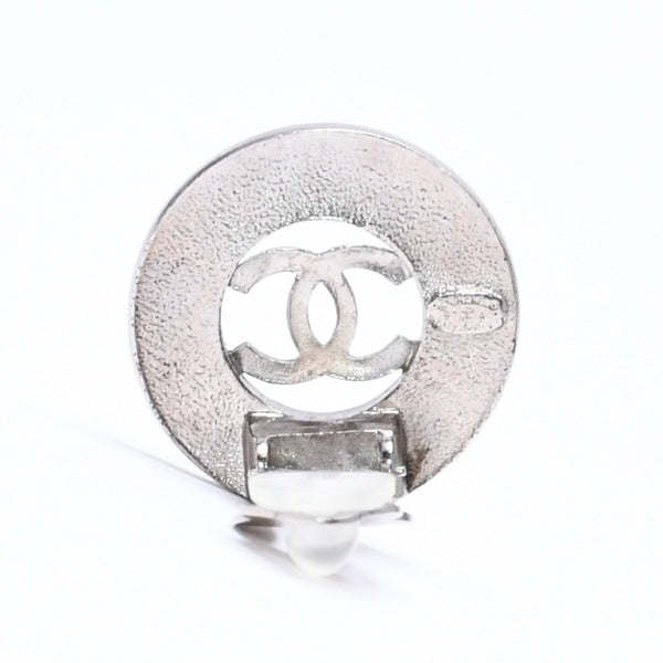 CHANEL シャネル VINTAGE ヴィンテージ ココマーク イヤリング 重量約14.24g 97A刻印 メタル シルバー 両耳用 美品 中古 4c070657