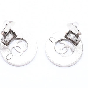 CHANEL シャネル VINTAGE ヴィンテージ ココマーク イヤリング 重量約14.24g 97A刻印 メタル シルバー 両耳用 美品 中古 4c070657