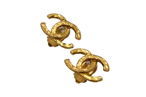 CHANEL シャネル ココマーク イヤリング 重量約10.0g ゴールド メタル VINTAGE ヴィンテージ 両耳用 美品 中古 4c070664