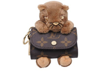 Load image into Gallery viewer, 新品未使用 LOUIS VUITTON ルイヴィトン チャーム バッグチャーム・LV キュート ブラウン M01561 ゴールド金具 中古 4c070674