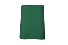 Load image into Gallery viewer, 新品未使用 LOUIS VUITTON ルイヴィトン ノートブックカバーPM・エミリー トリヨンレザー モノグラム グリーン GI1212 中古 4c070676