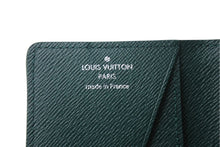 Load image into Gallery viewer, 新品未使用 LOUIS VUITTON ルイヴィトン オーガナイザー ドゥ ポッシュ カードケース グリーン レザー モノグラムヘリテージ M12658 中古 4c070678