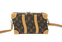 Load image into Gallery viewer, 新品同様 LOUIS VUITTON ルイヴィトン ソフトトランク ショルダーバッグ M81580 ディスイズノットモノグラム 22SS ブラウン 中古 4c070683