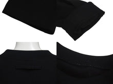 画像をギャラリービューアに読み込む, UNITED ARROWS &amp; SONS by DAISUKE OBANA ESEENS ユナイテッドアローズアンドサンズ クルーネックロングスリーブシャツ ブラック Lサイズ 5512-299-0611 美品 中古 4c070690