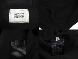 UNITED ARROWS &SONS by DAISUKE OBANA (United Arrows) Crew Neck Shirt, Size M, Black, Used, 4c070691