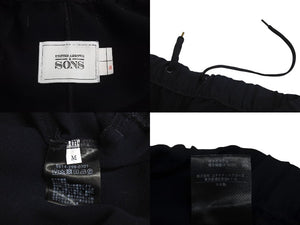 UNITED ARROWS&SONS by DAISUKE OBANA ユナイテッド アローズ サンズ ダイスケオバナ トラックパンツ サイズ M ブラック 美品 中古 4c070693