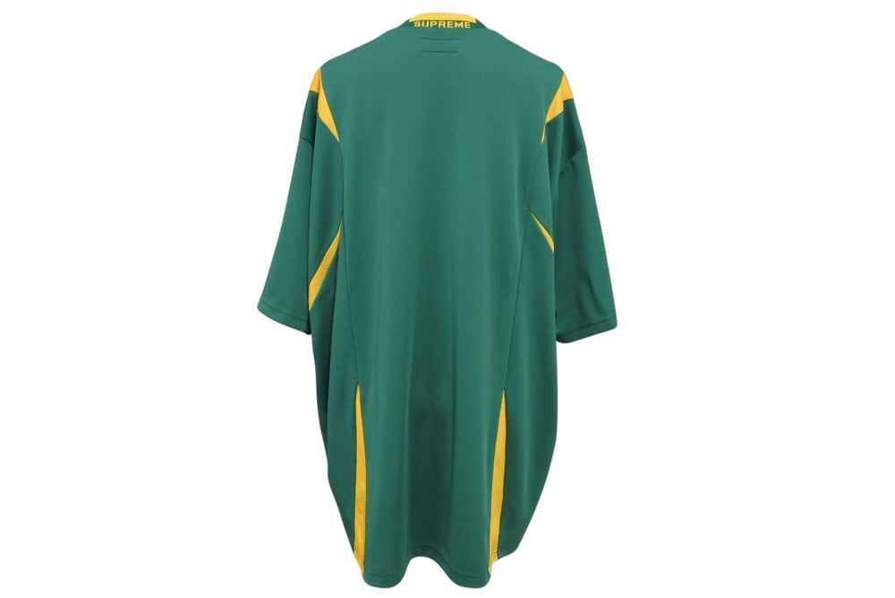 新品未使用 Supreme シュプリーム Crest Soccer Jersey クレスト サッカー ジャージ サイズ L グリーン 中古 4c070696