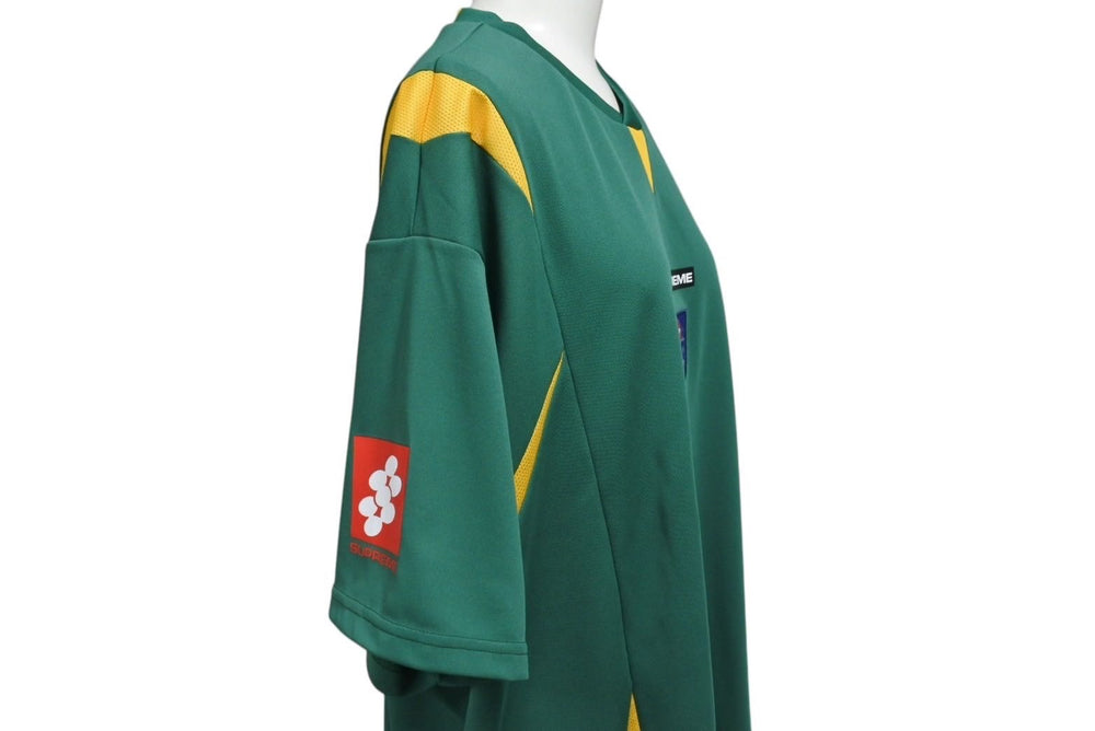 New and unused Supreme Crest Soccer Jersey Crest Soccer Jersey Size L Green Used 4c070696