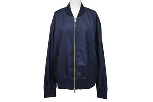 THOM BROWNE Track Jacket MJT171A-03215415 Size 2 Navy Polyester Good Condition Used 4c070725